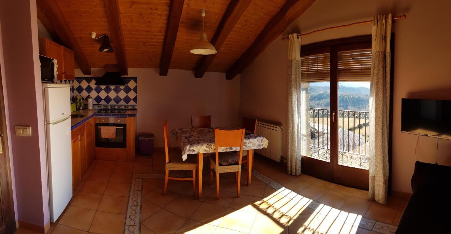 Apartamento Casa Cavero Almazorre Bagian luar foto